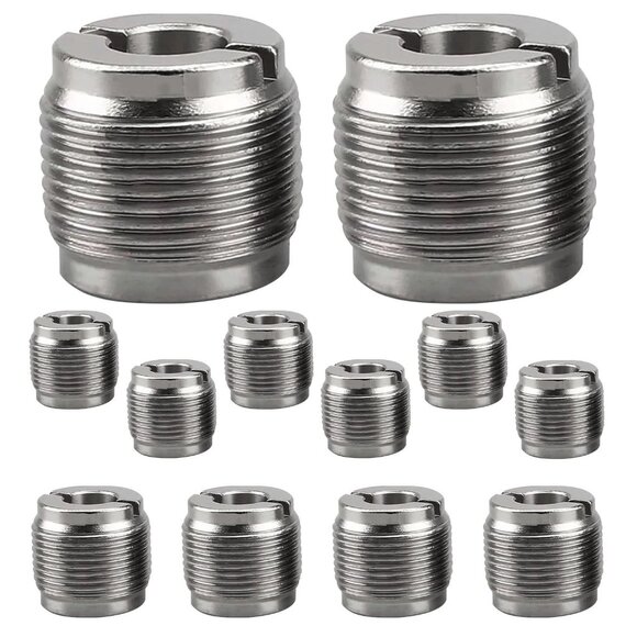 5 Core Mic Stand Adapter 12Pcs 3/8 Female to 5/8 Male Screw Thread Connector - Picture 1 of 7